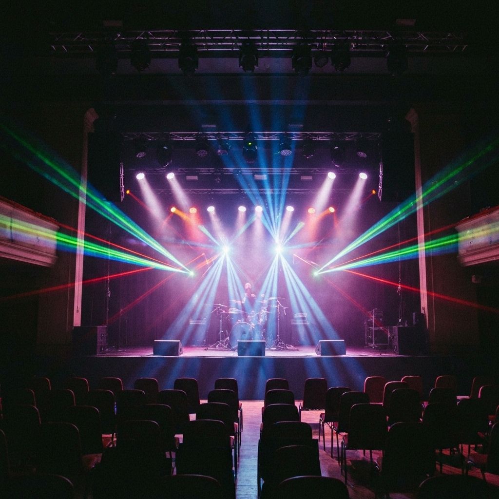 Iluminação profissional para eventos